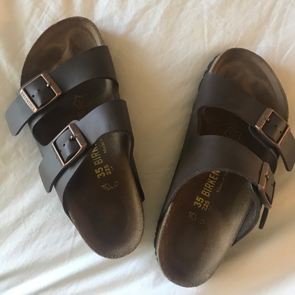 Birkenstock two strap sandals